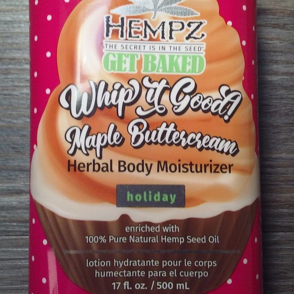 Hempz Skincare Hempz Maple Buttercream Herbal Body Moisturizer